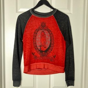 Disney Parks Haunted Mansion Don't Make Me Axe You Twice Long Sleeve Shirt